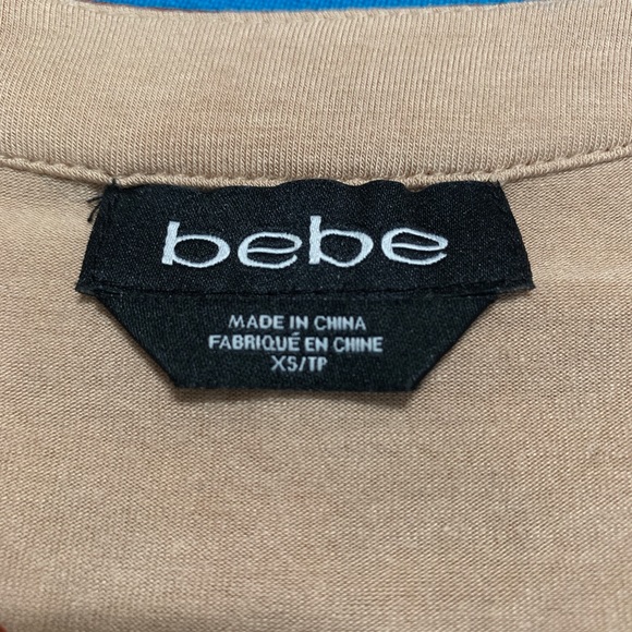 BEBE cold shoulder top - Picture 3 of 4